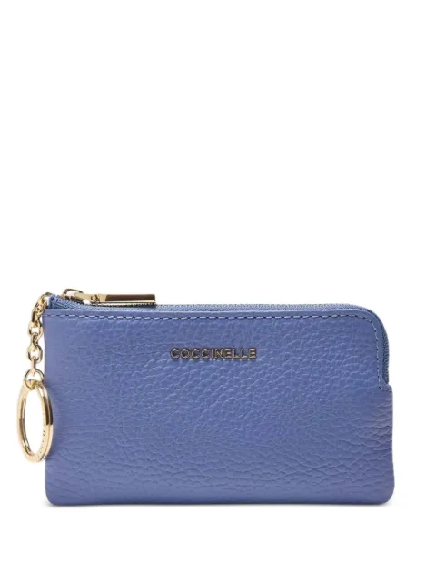 Coccinelle leather zip wallet