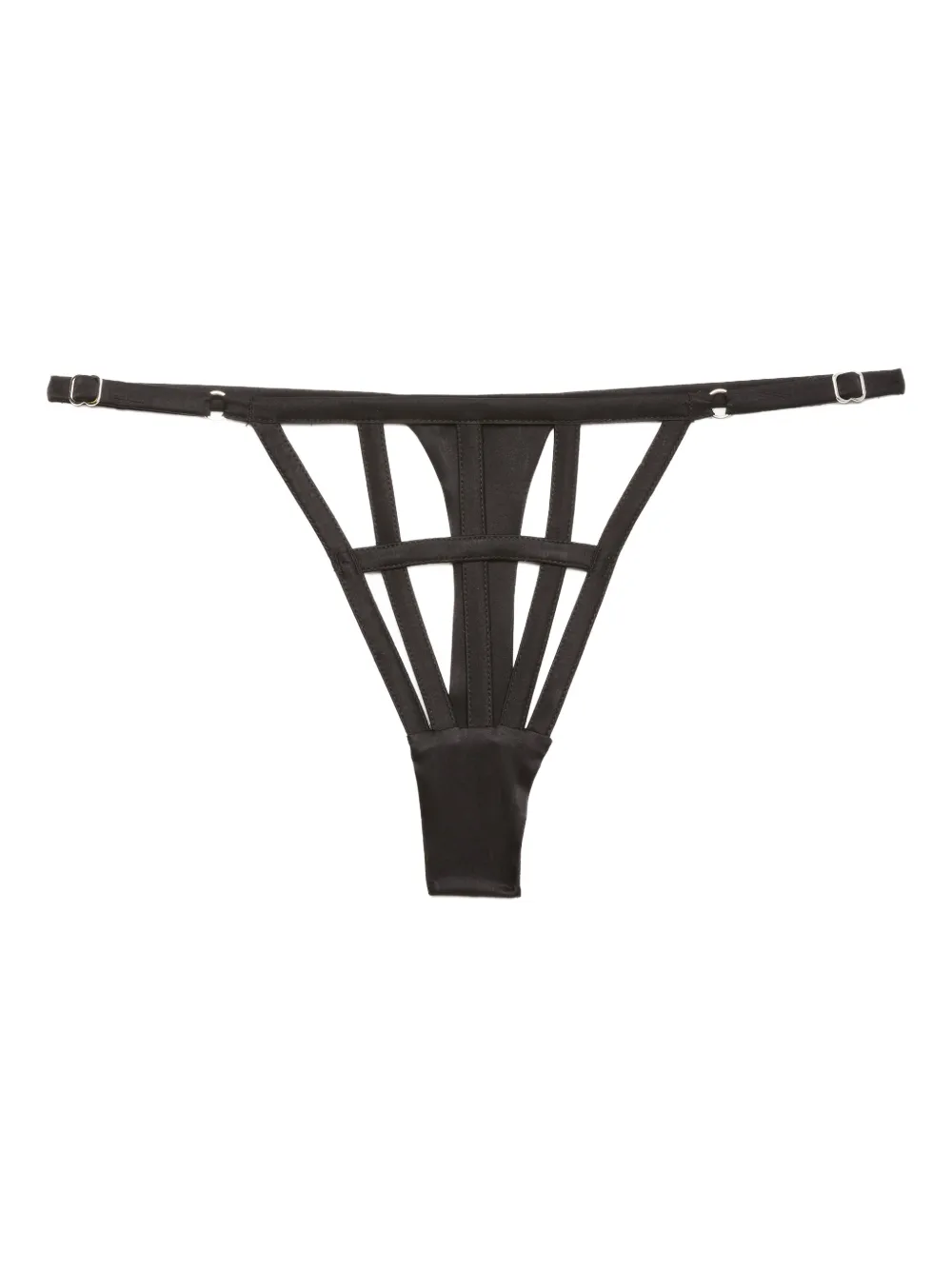 Fleur Du Mal caged thong - Nero