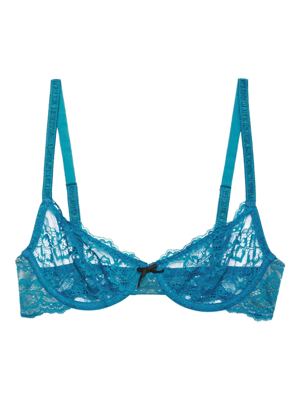 Fleur Du Mal Bianca Lace bra - Blu