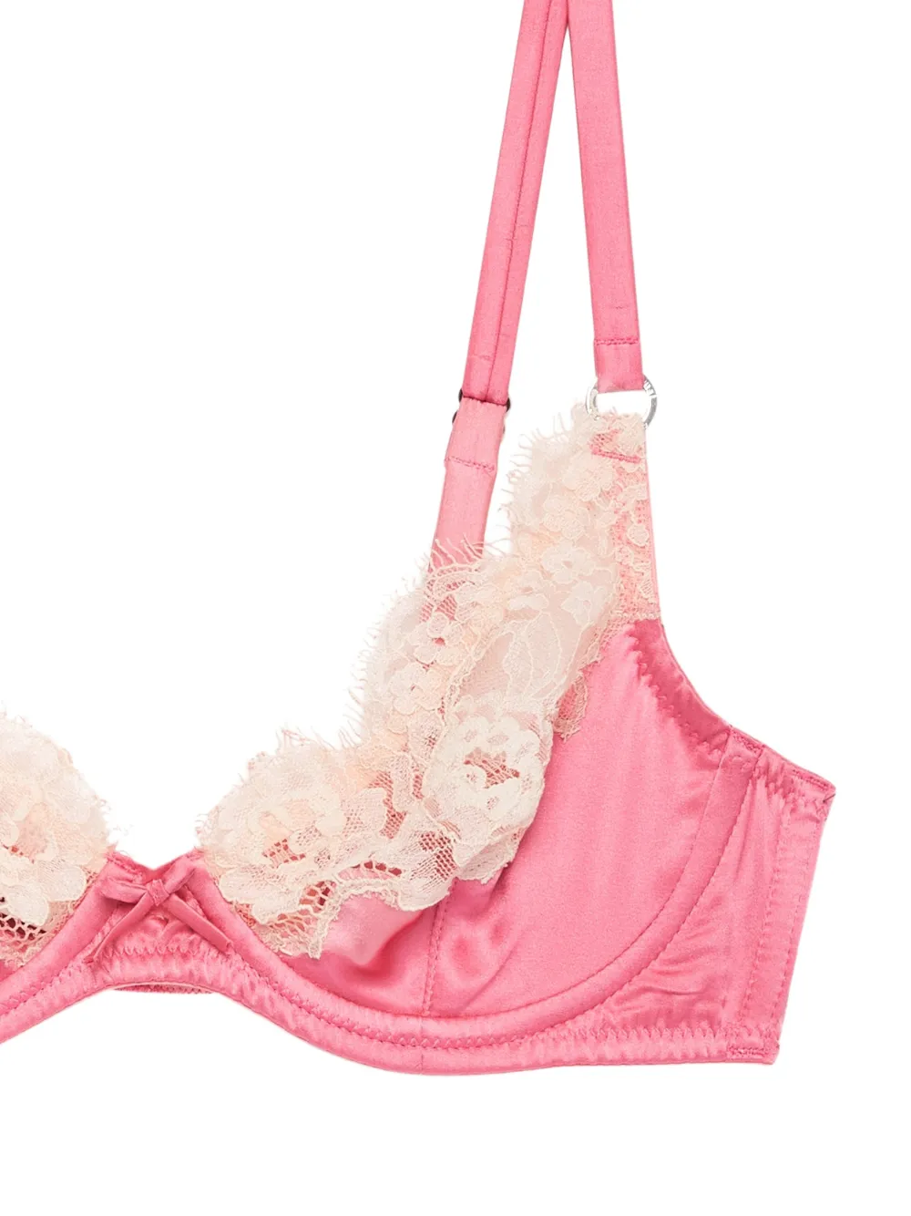 Fleur Du Mal Juliet Lace Demi bh Roze