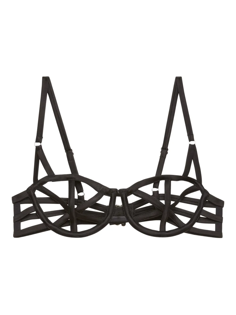 Fleur Du Mal caged bra - Nero