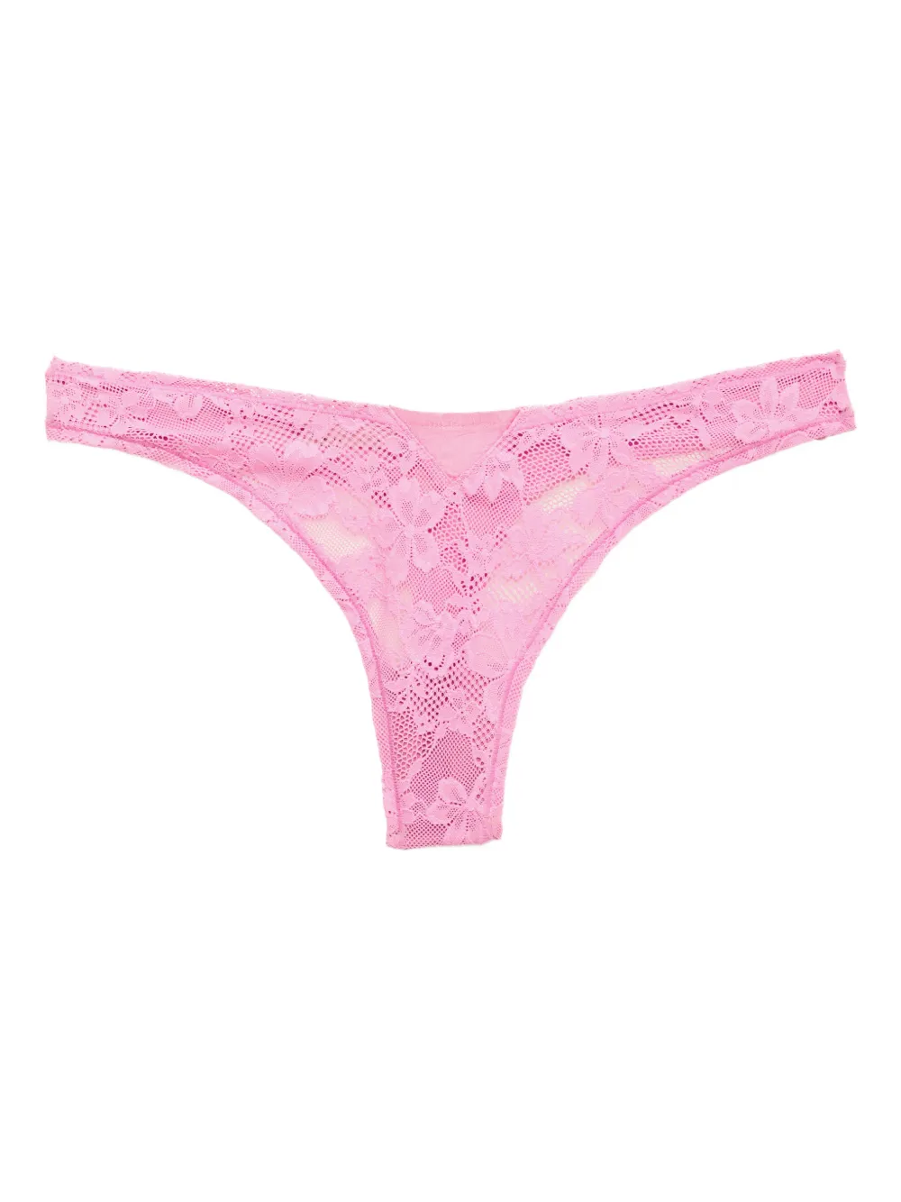 Fleur Du Mal Le Stretch Lace thong - Rosa