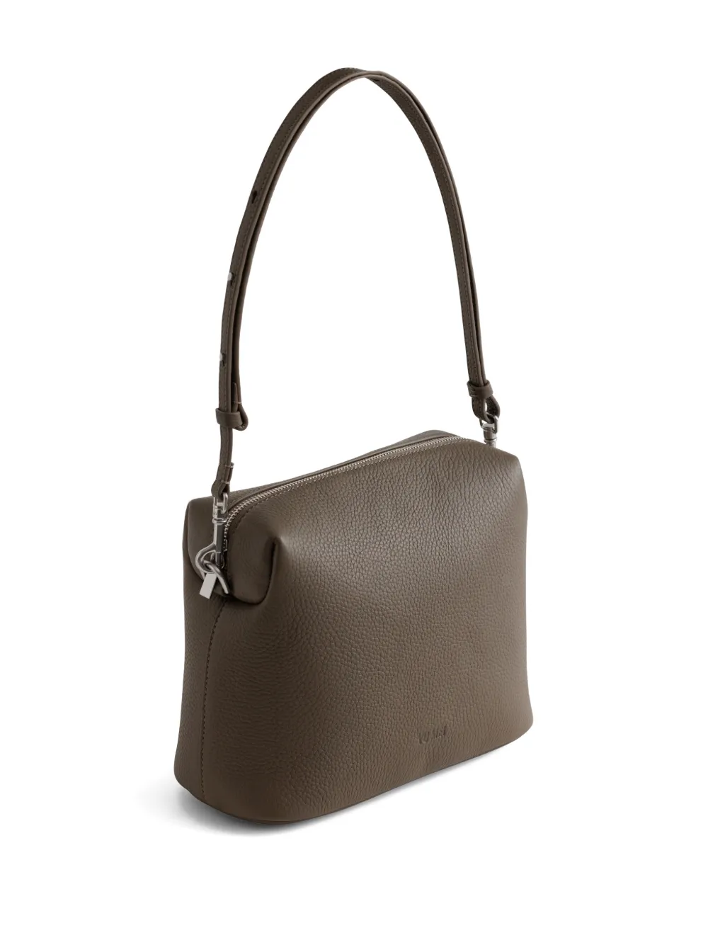 Yu Mei Ch'lita leren crossbodytas met ritssluiting Bruin