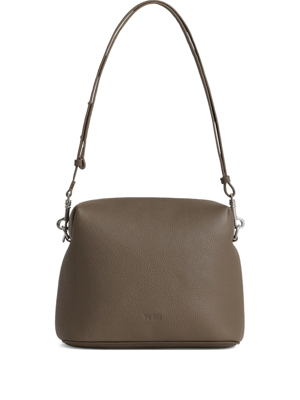 Yu Mei Ch'lita zip-fastening leather cross body bag - Marrone