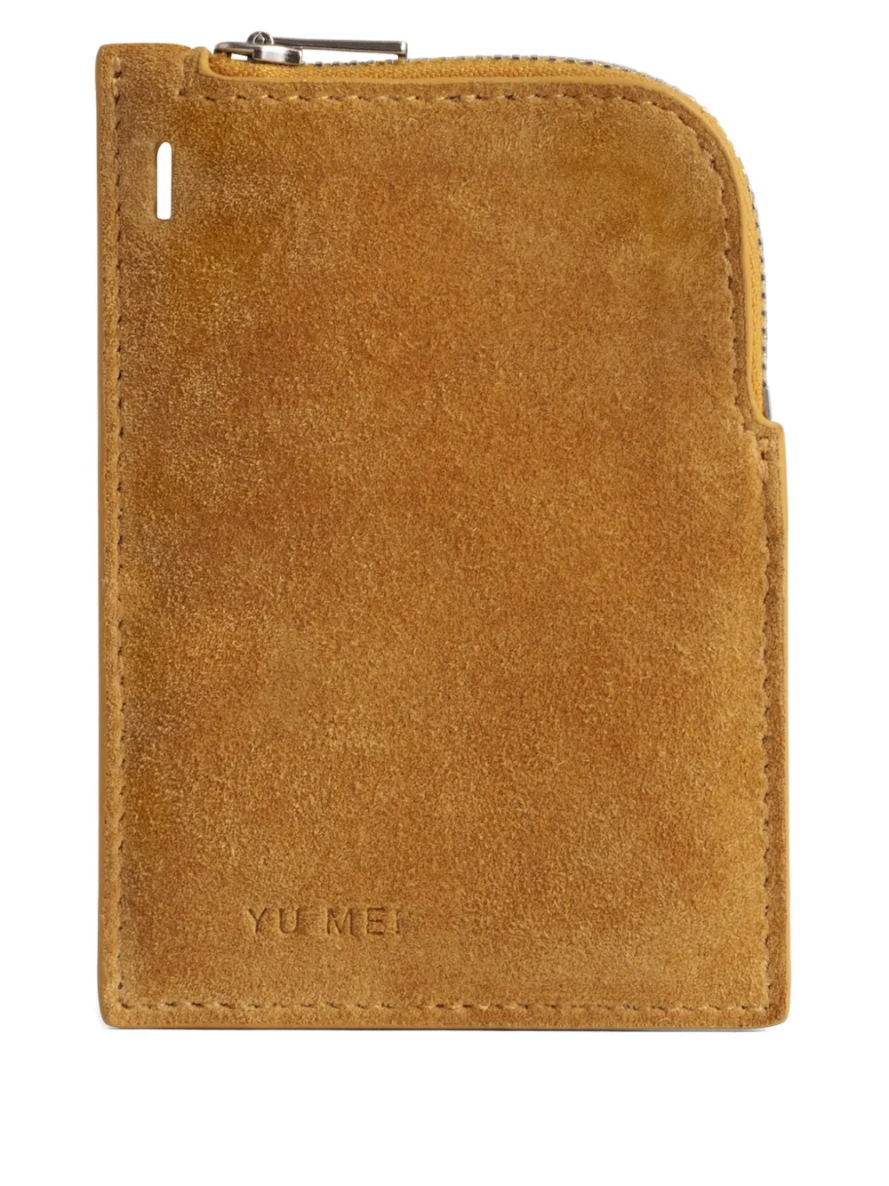 Yu Mei Greta zip-fastening pouch - Marrone