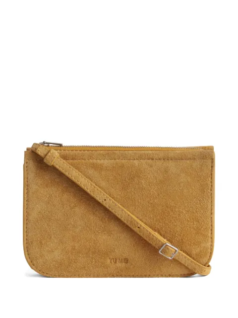 Yu Mei Vi zip-fastening suede mini bag