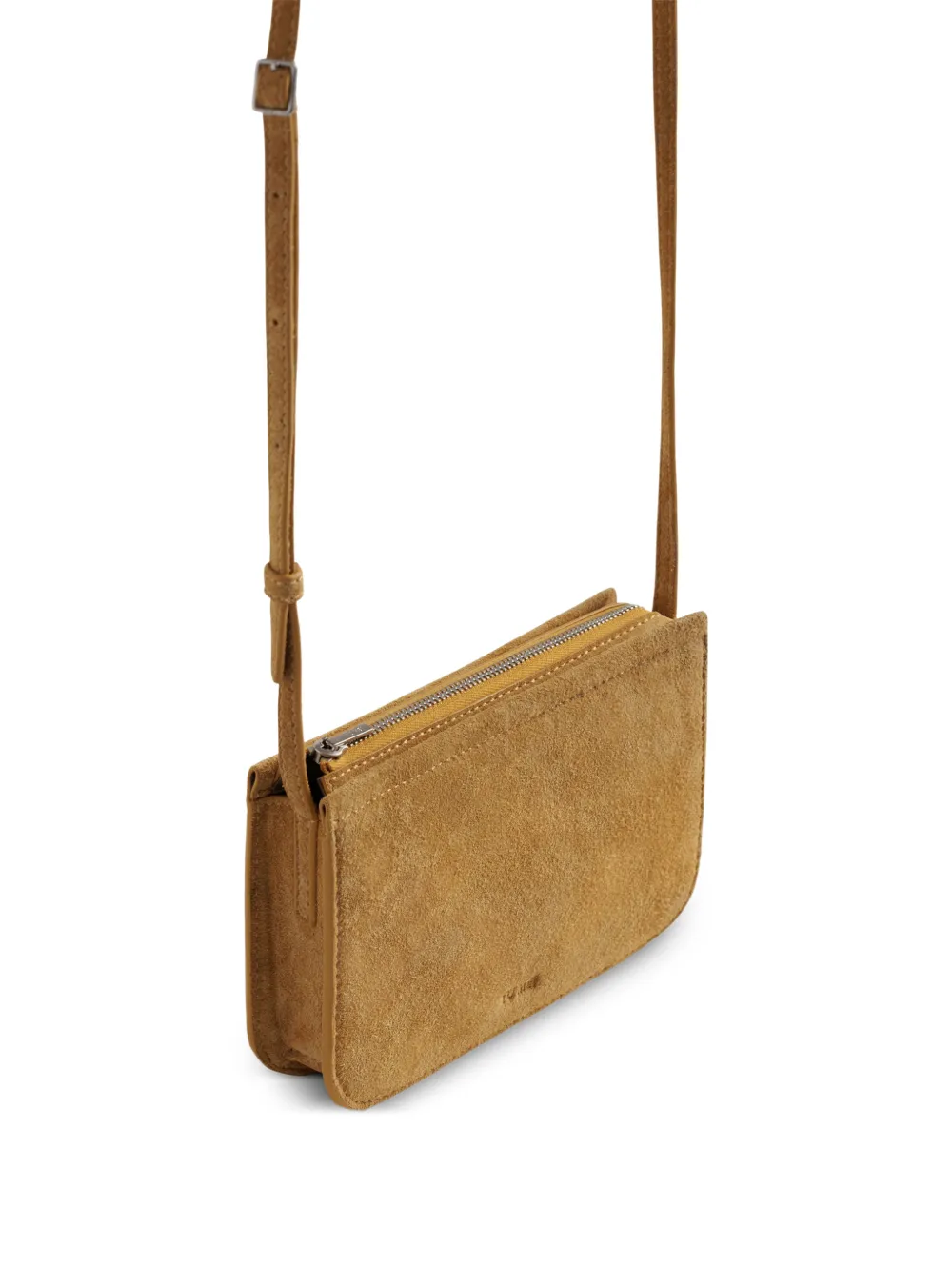  Yu Mei Vi Zip-fastening Suede Mini Bag - Brown 