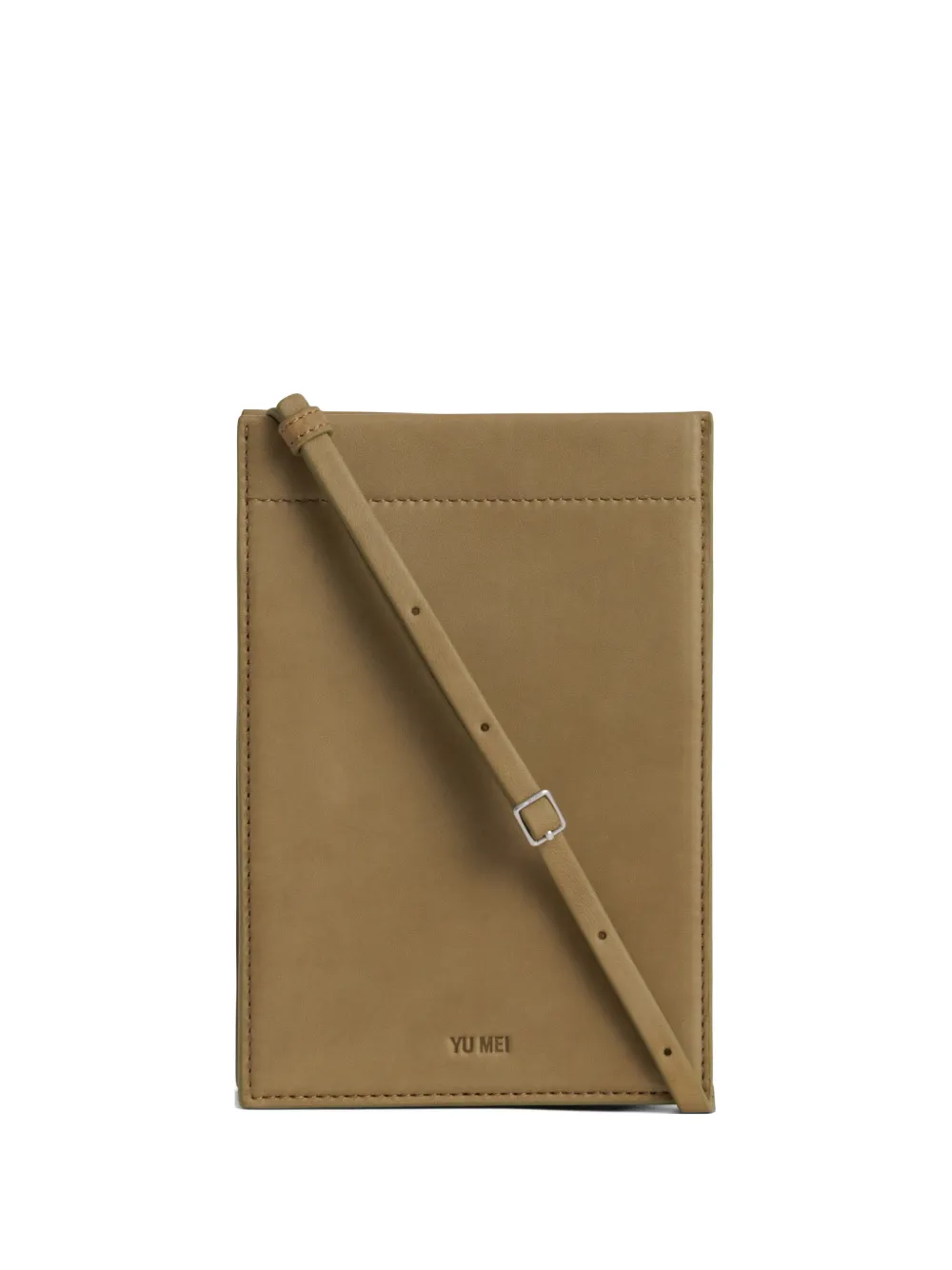 Yu Mei Georgie leather cross body bag - Marrone