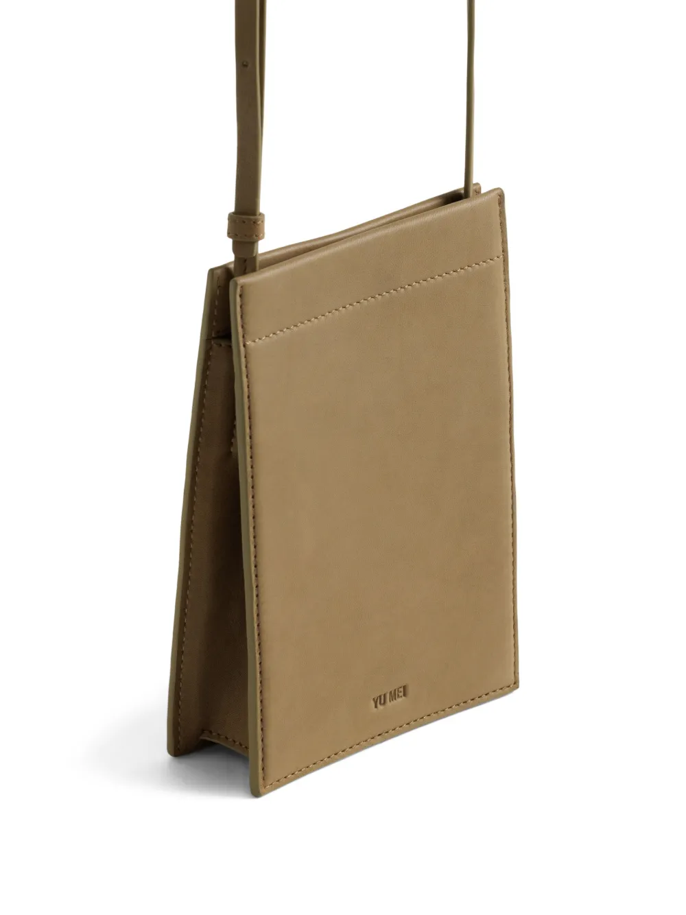  Yu Mei Georgie Leather Cross Body Bag - Brown 