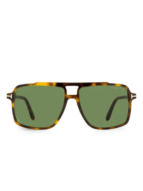 TOM FORD Eyewear rectangular pilot sunglasses