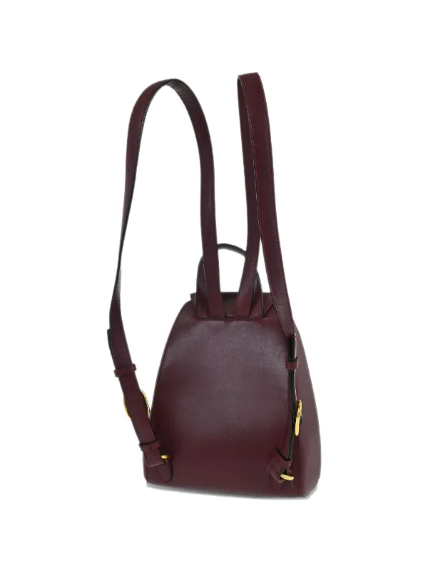 cartier leather backpack Cartier Leather Backpack | Shoulder Strap