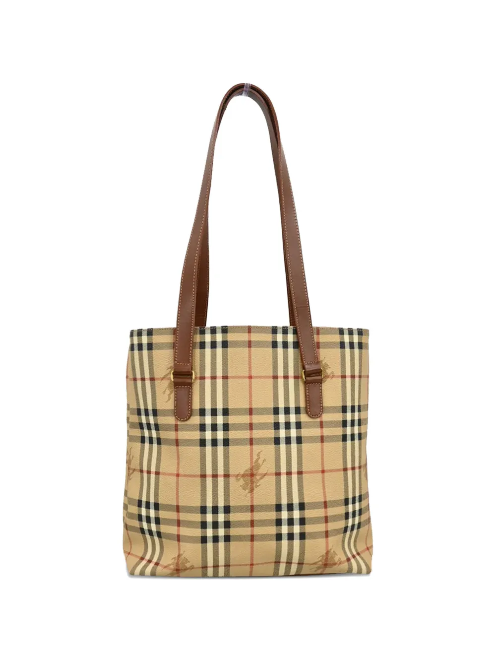 Burberry Pre-Owned 1990-2000s check-print tote bag - Neutrals