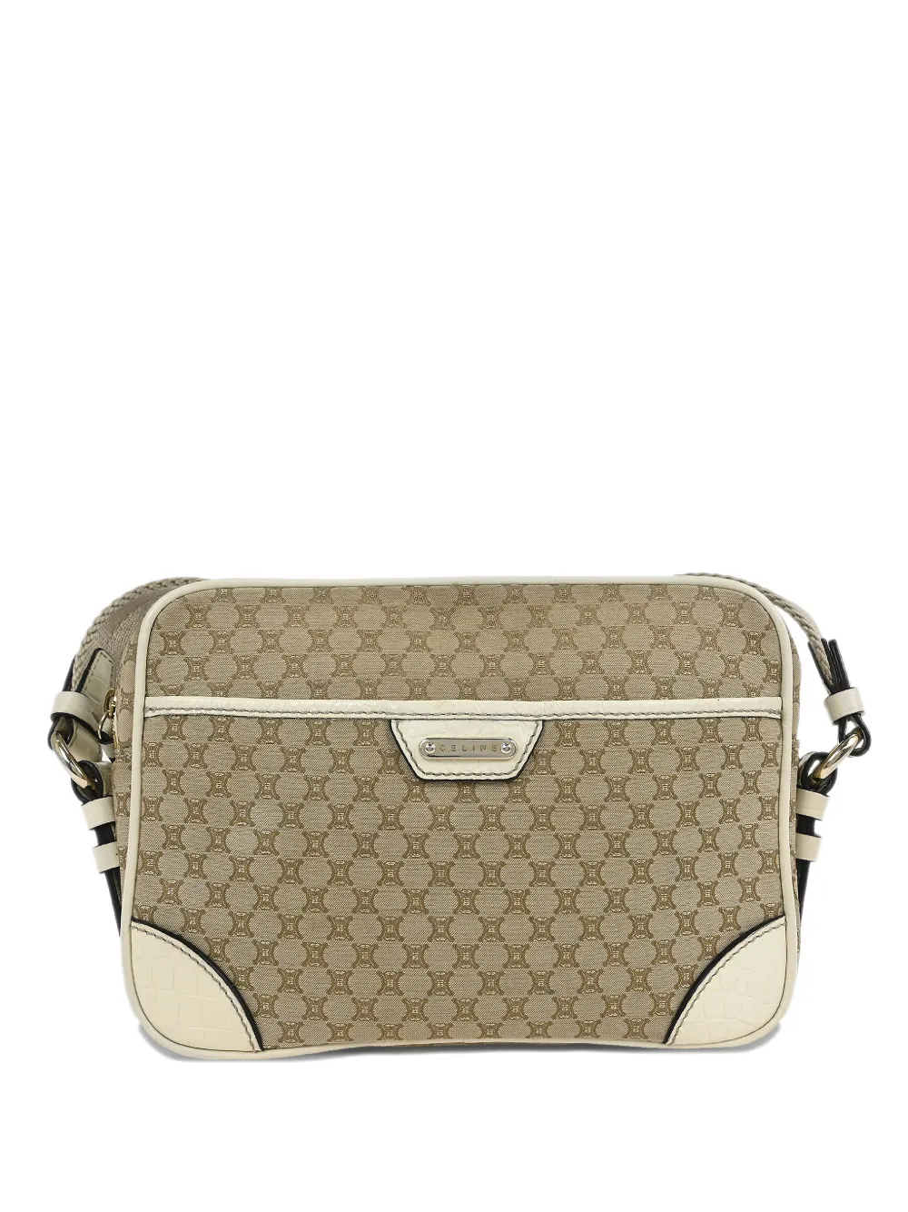 Celine Pre-Owned 1990-2000s macadam shoulder bag - Toni neutri