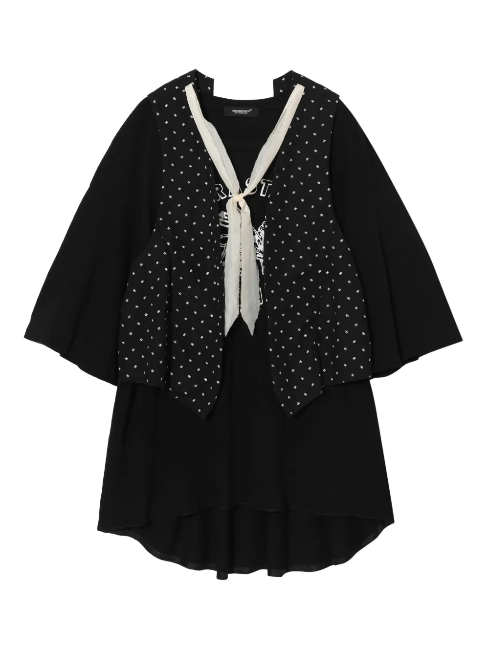 Undercover Top con stampa - Nero