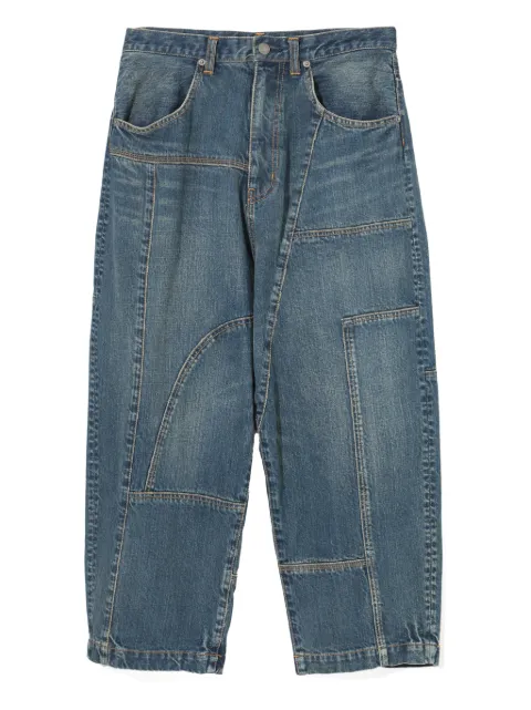 Undercover pantalones con diseño patchwork