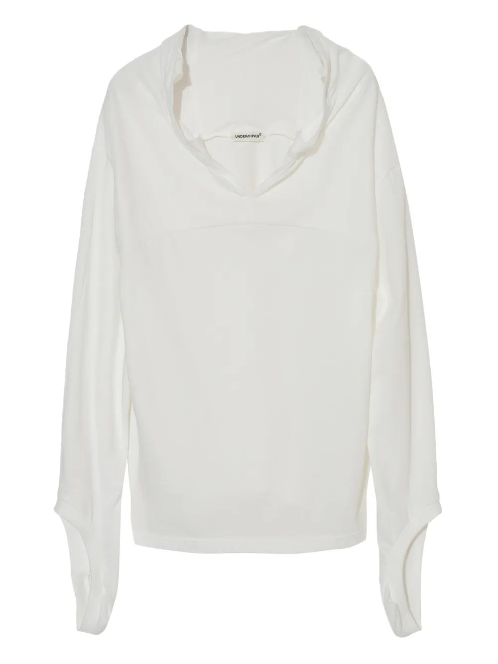 Undercover Top con scollo a V - Bianco