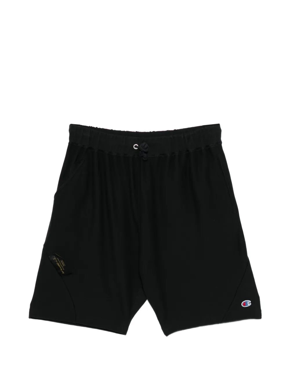 Undercover x Champion Shorts mit Logo-Prägung - Schwarz