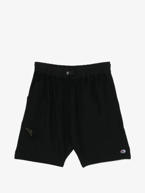 Undercover x Champion logo-embossed shorts