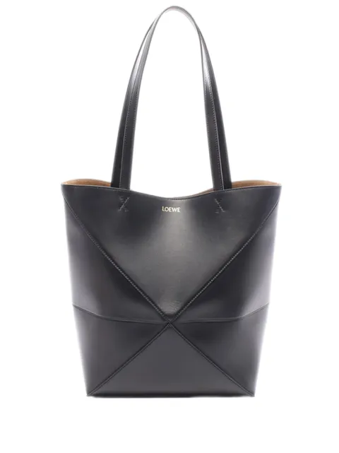 Loewe Pre-Owned 2010-2025 Medium Calfskin Puzzle Fold tote bag