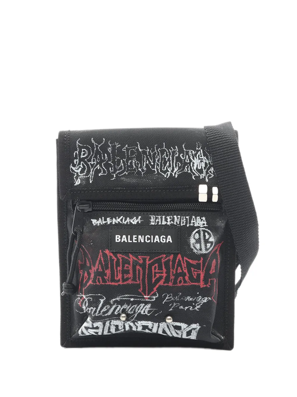 Balenciaga Pre-Owned 2010-2025 Explorer Pouch crossbody bag - Nero