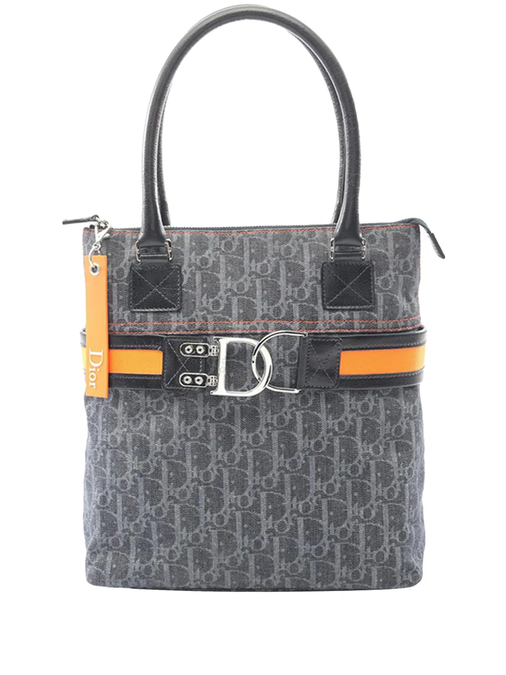 Christian Dior Pre-Owned 2010-2025 Oblique Flightline Trotter tote bag - Blu