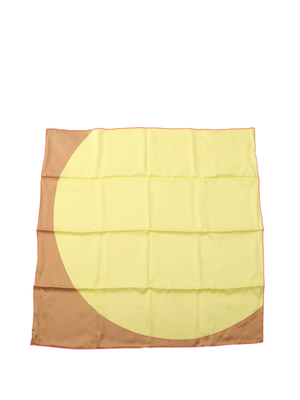 Hermès Pre-Owned 2000-2025 Mega Pois Silk Scarf scarves - Marrone