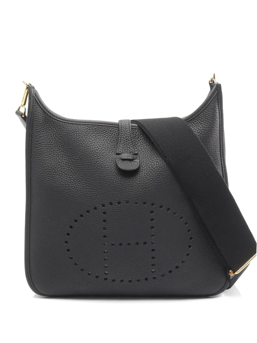 Hermès Pre-Owned 2020 PM Evelyn 3 Troyes shoulder bag - Nero