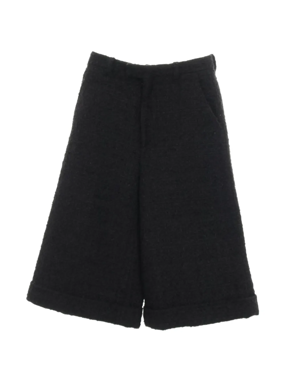 Gucci Pre-Owned 2010s tweed black trousers