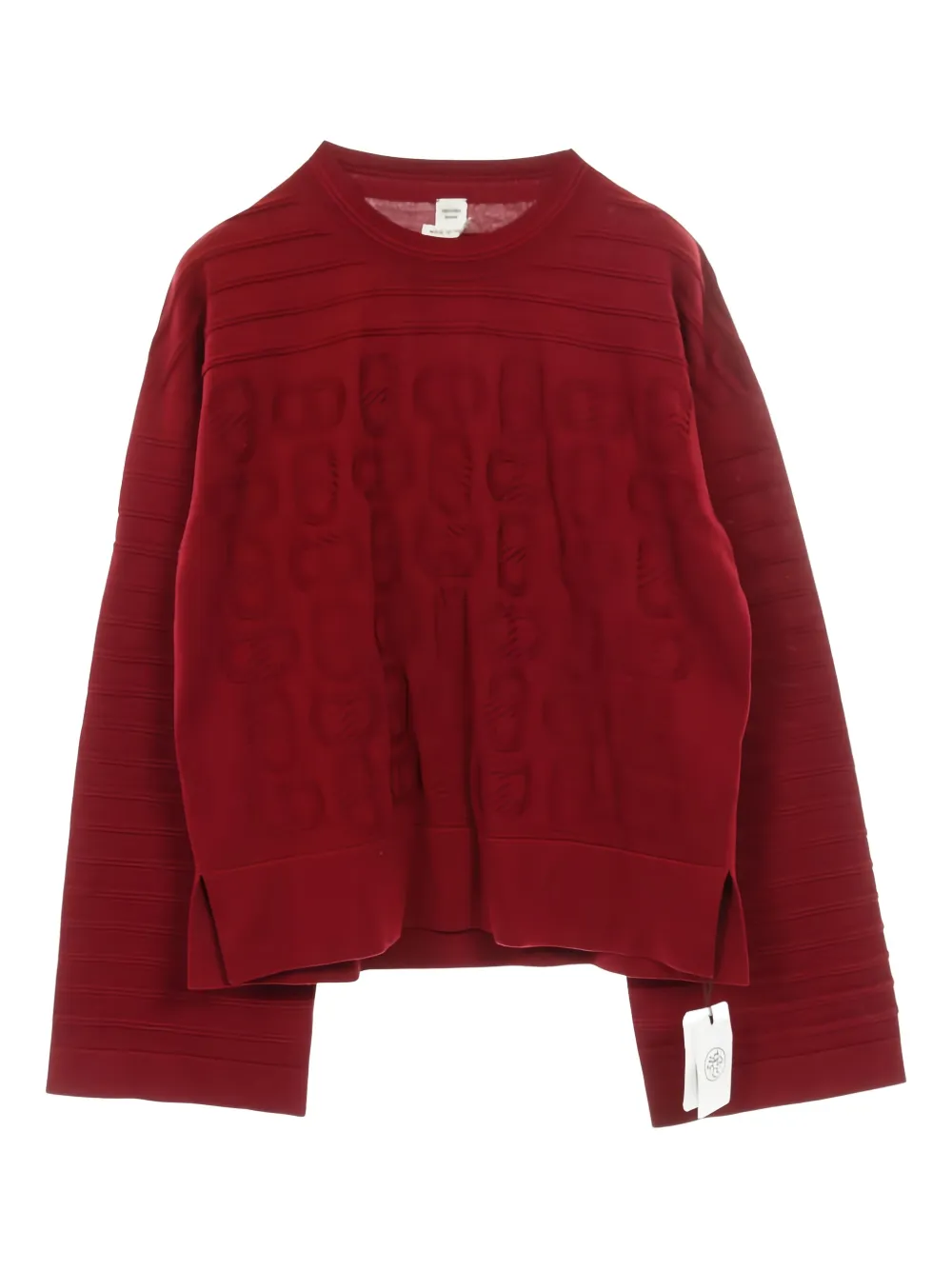 Pre-owned Hermes Crew-neck Sweater In Red