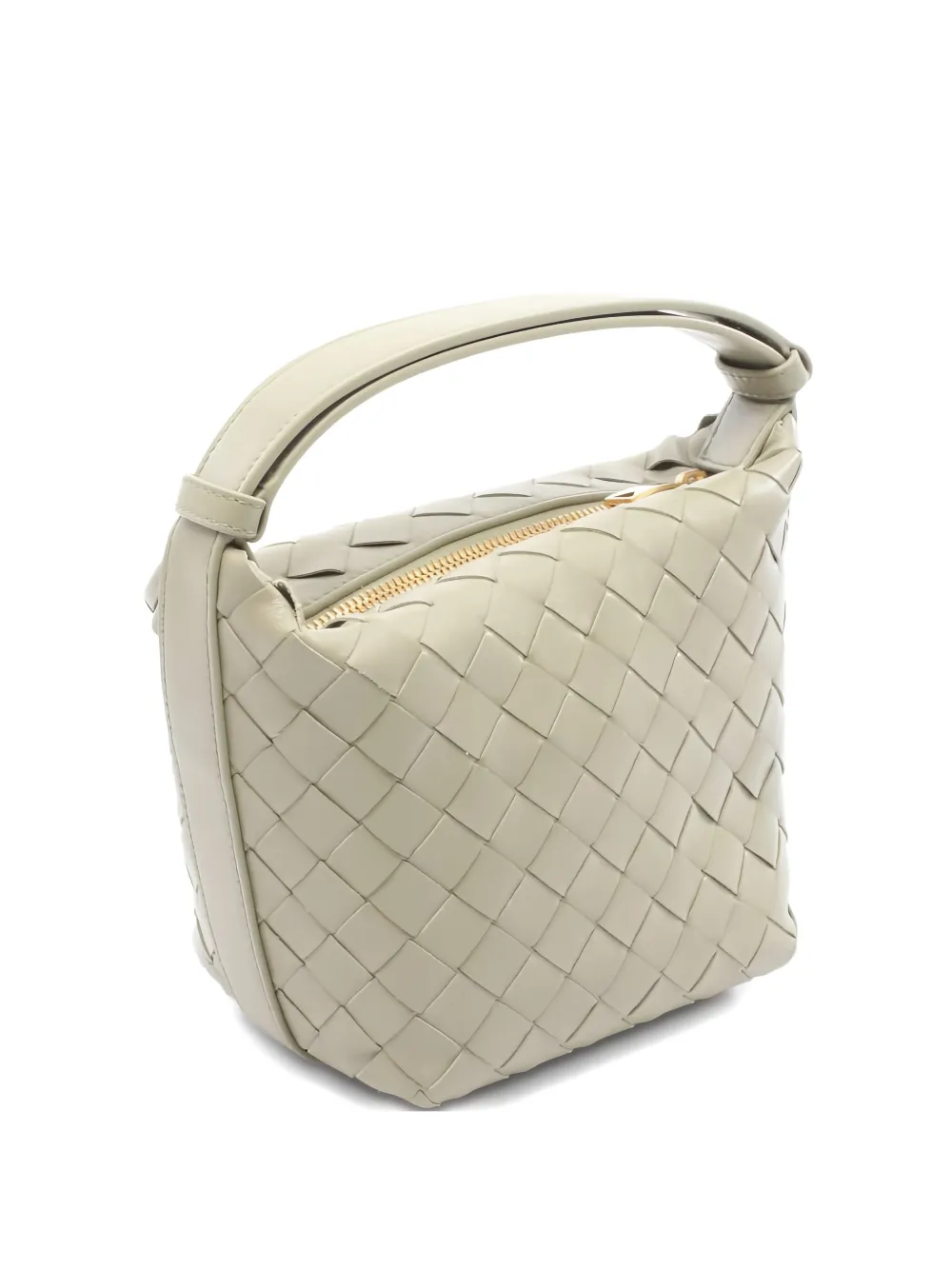 Bottega Veneta Pre-Owned 20s intrecciato leather handbag - Toni neutri