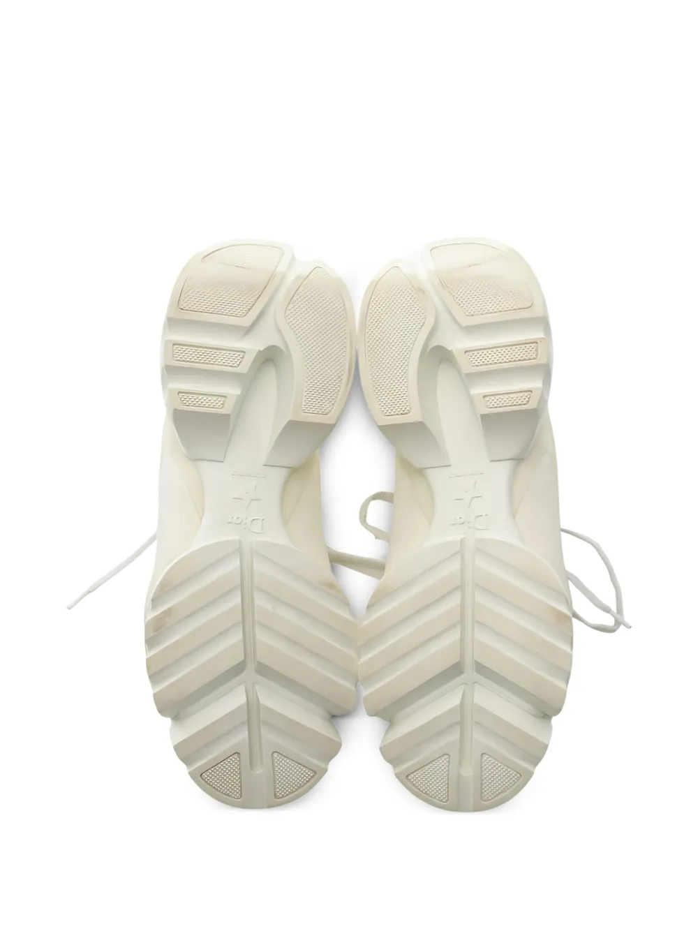 Christian Dior Pre-Owned 2000s D-Connect lace-up sneakers - Wit