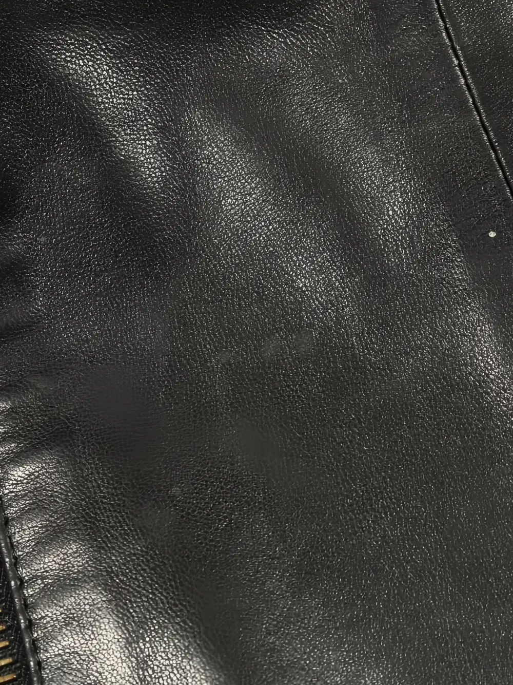 Christian Dior Pre-Owned zip-up leather skirt - Zwart