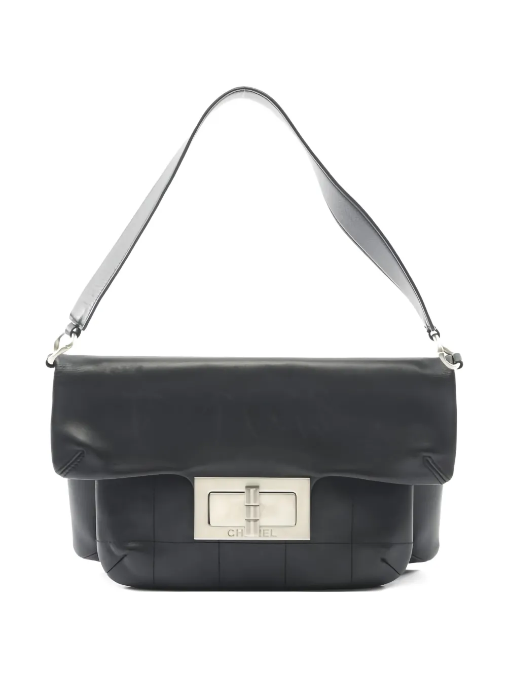 CHANEL Pre-Owned 2003-2004 leather shoulder bag - Nero