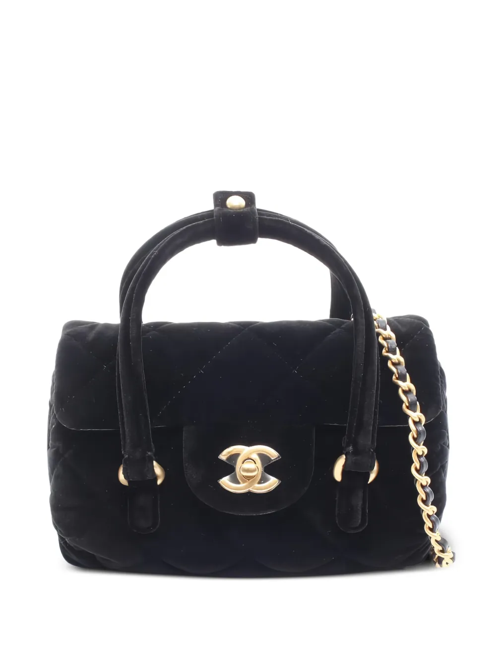 CHANEL Pre-Owned 2021 CC turn-lock handbag - Nero
