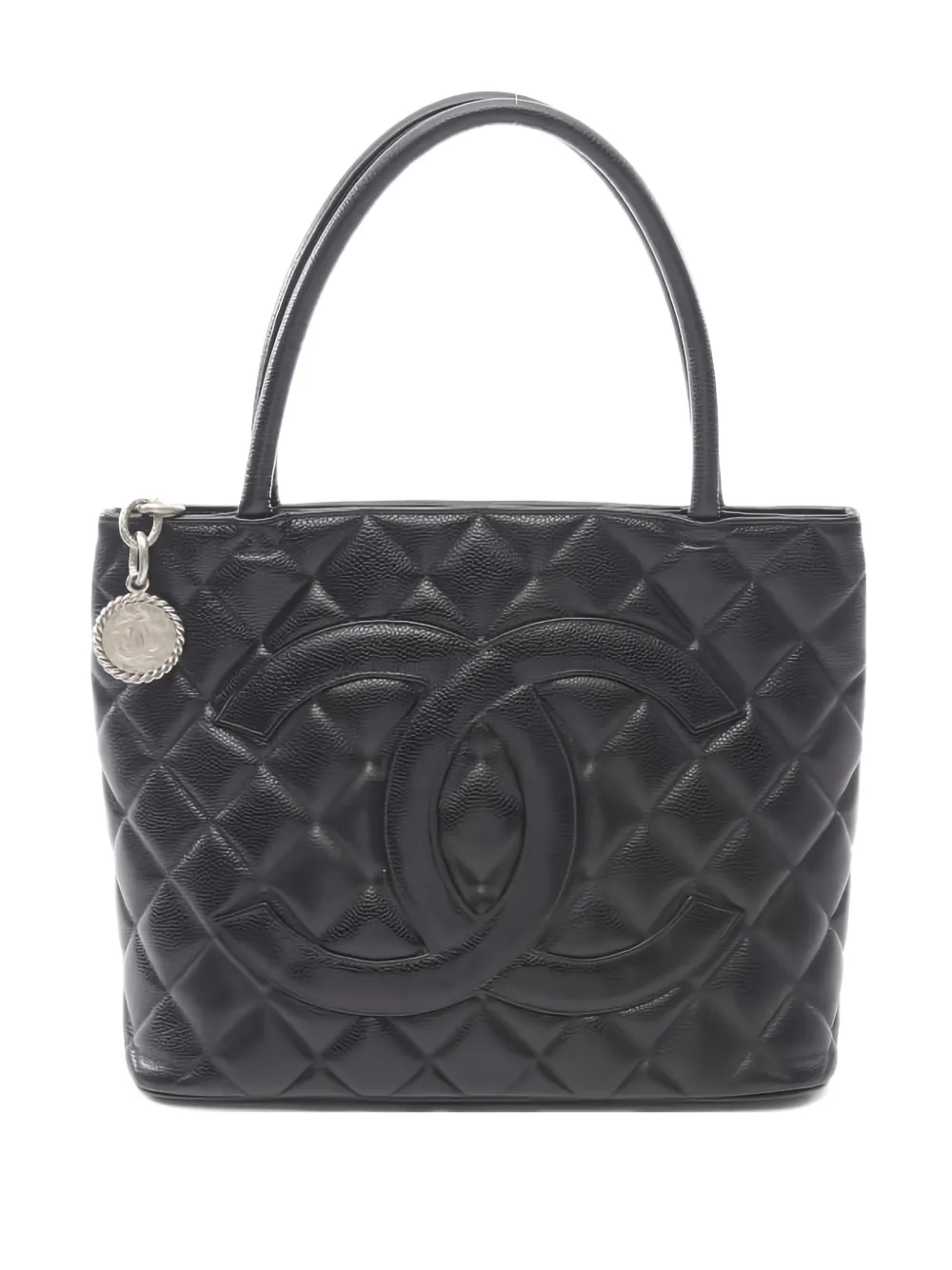 CHANEL Pre-Owned 1997-1999 Medallion handbag - Nero