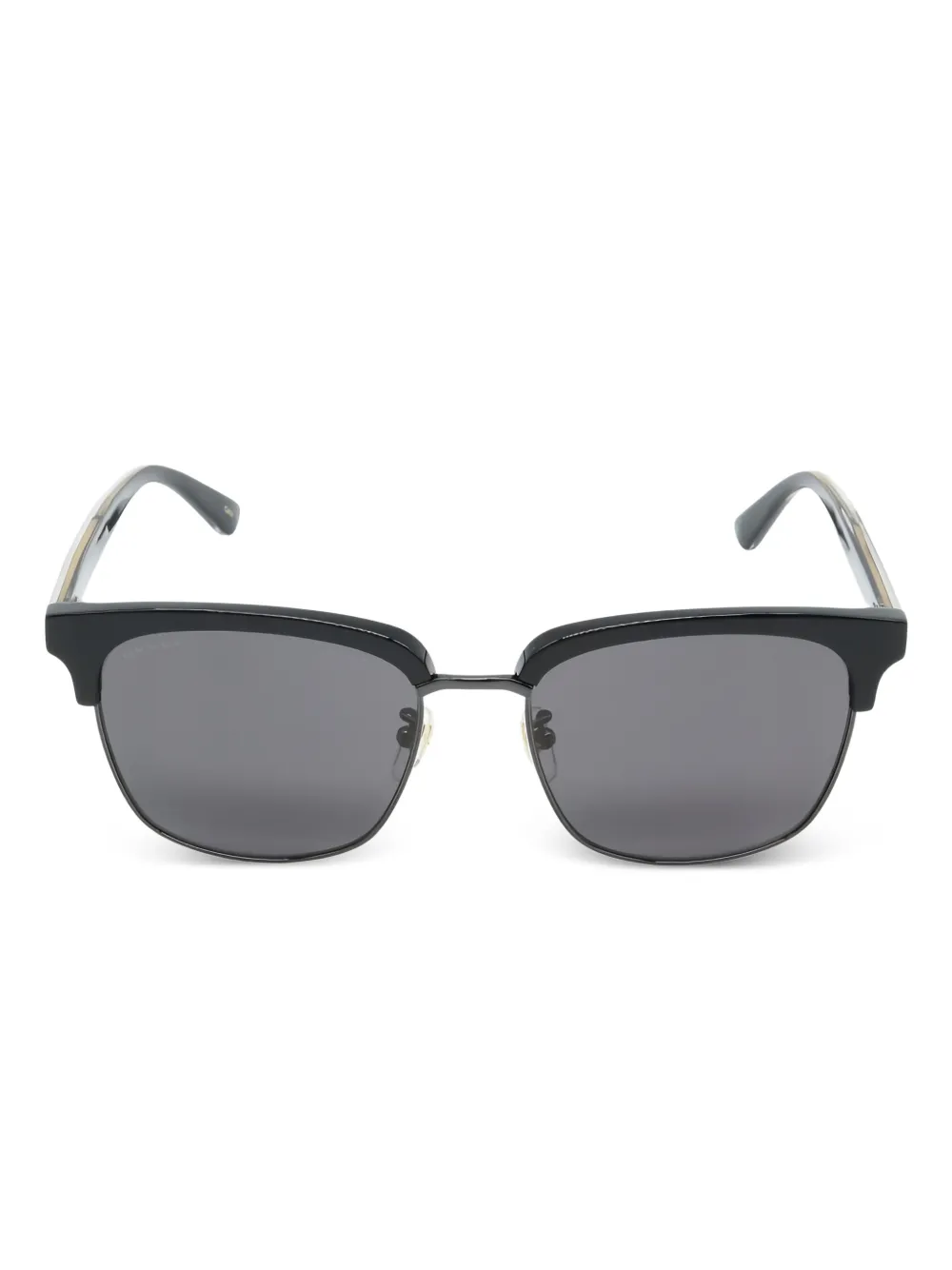 Gucci Pre-Owned 2020s striped sunglasses - Nero