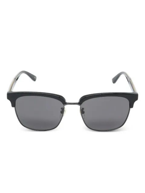 Gucci Pre-Owned lentes de sol con motivo de rayas 2020