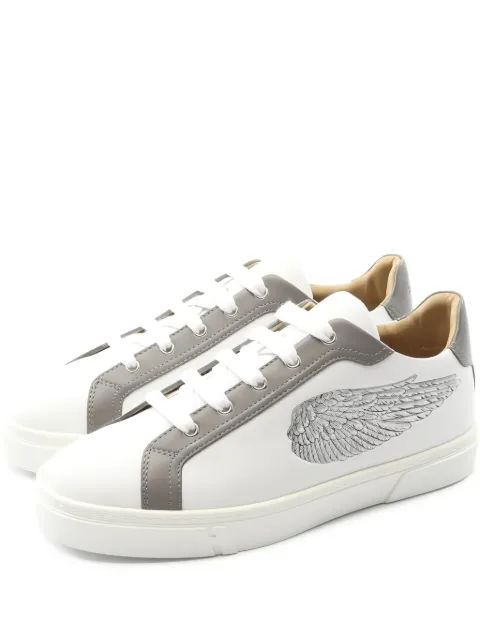 Hermès Pre-Owned tenis con detalle de alas 20