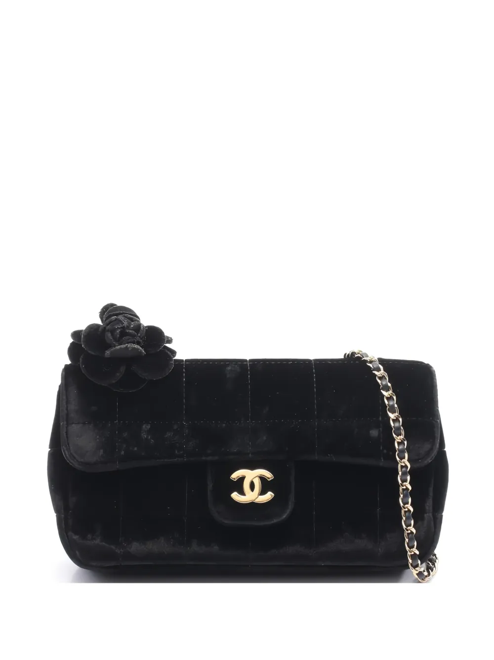 CHANEL Pre-Owned 2000-2002 Choco Bar shoulder bag - Nero