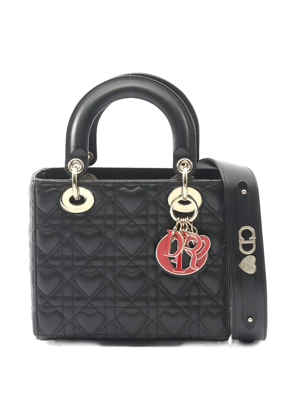 Christian Dior Pre-Owned small Lady Dior handbag - Nero