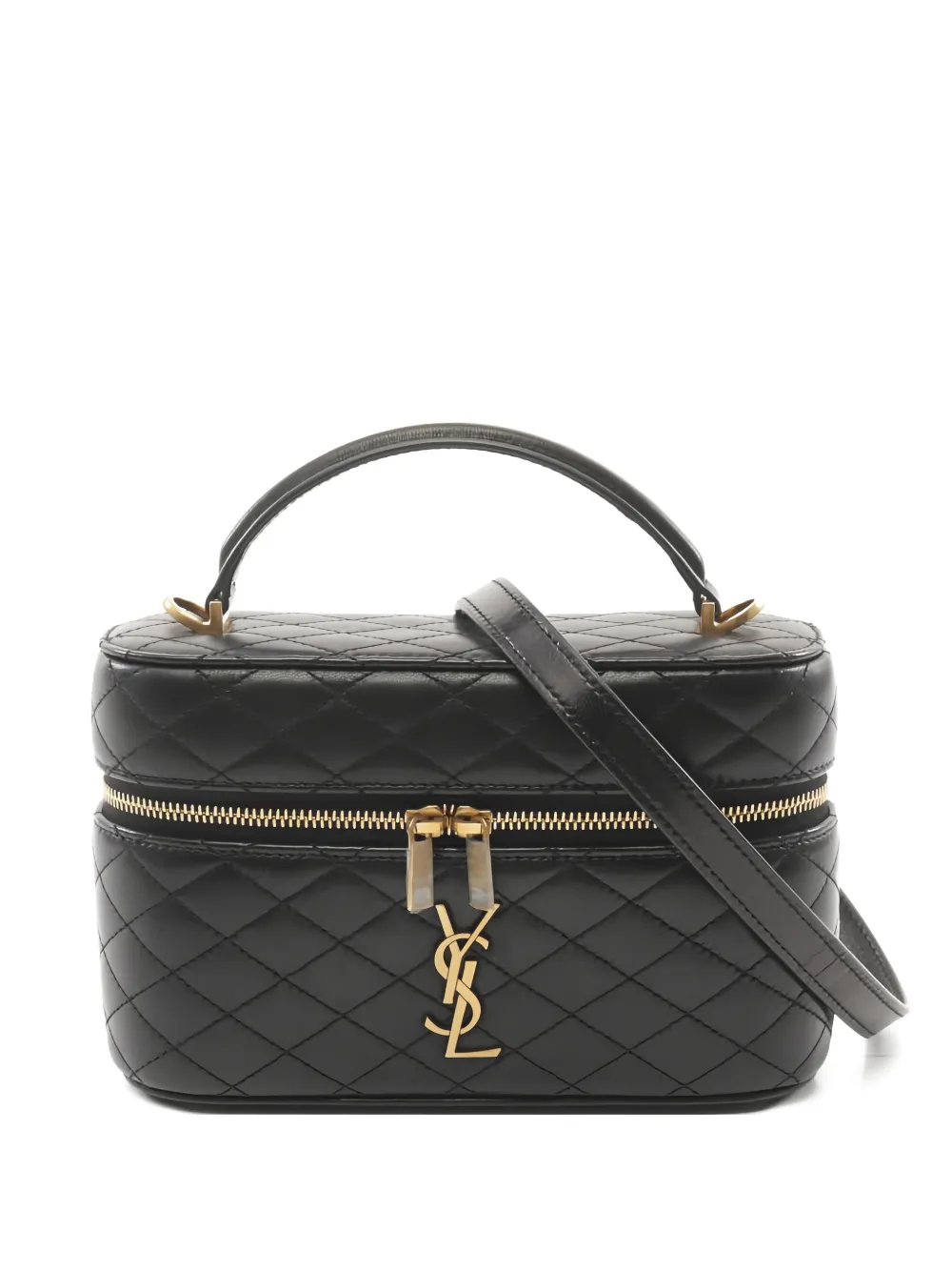 Saint Laurent Pre-Owned Borsa a mano Gabby trapuntata anni 2020 - Nero
