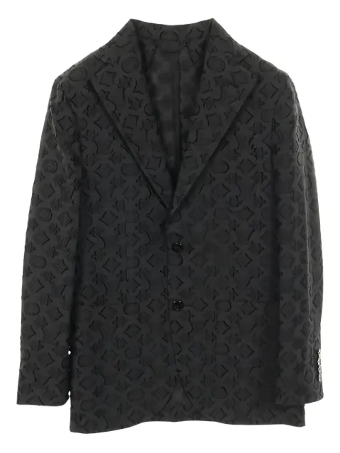 Louis Vuitton Pre-Owned 2010s Monogram bouclé jacket