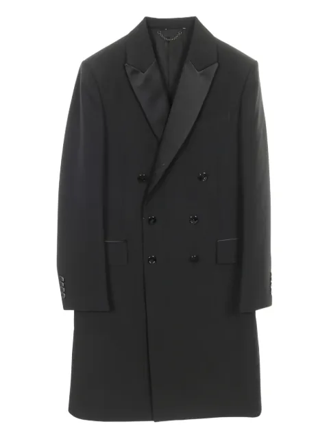 Louis Vuitton Pre-Owned 20s peaked-lapel double-breasted coat