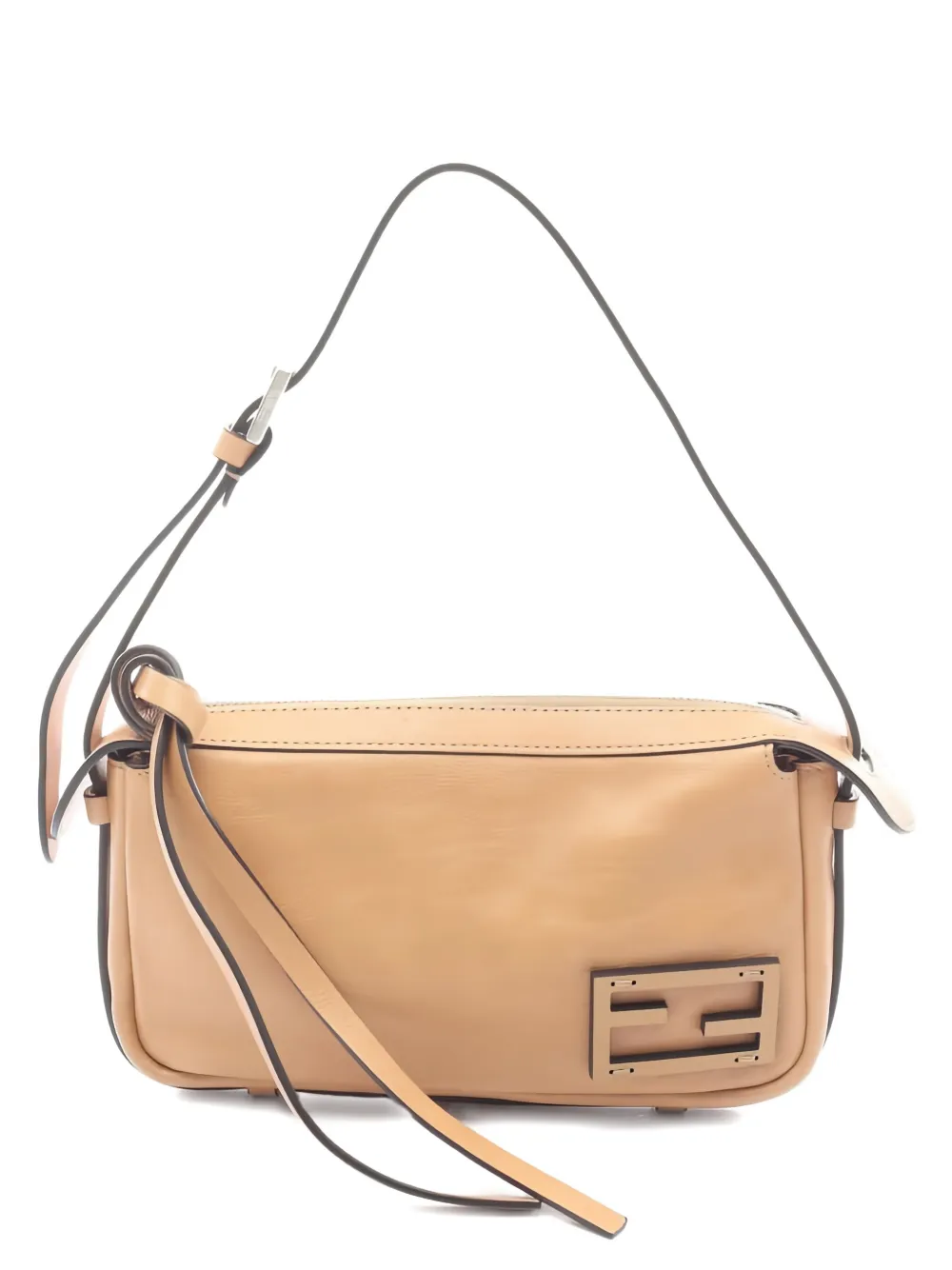 Fendi Pre-Owned 10s Simply leather shoulder bag - Toni neutri