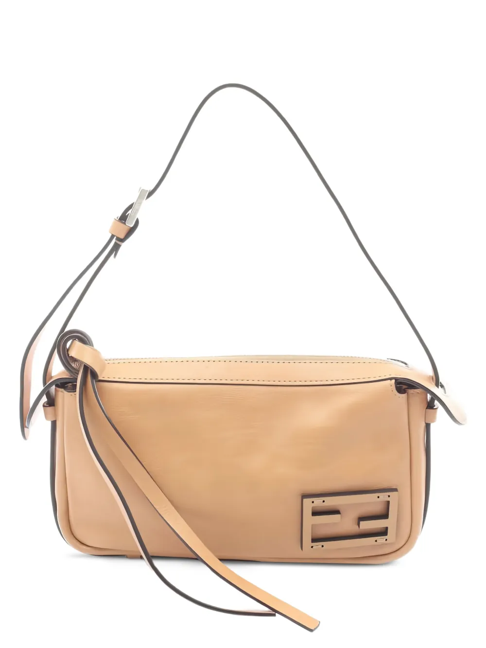 Fendi Pre-Owned 10s Simply leather shoulder bag - Toni neutri