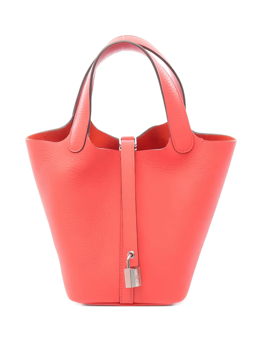 Hermès Pre-Owned Borsa a secchiello Picotin Lock PM in pelle 2022 - Rosso