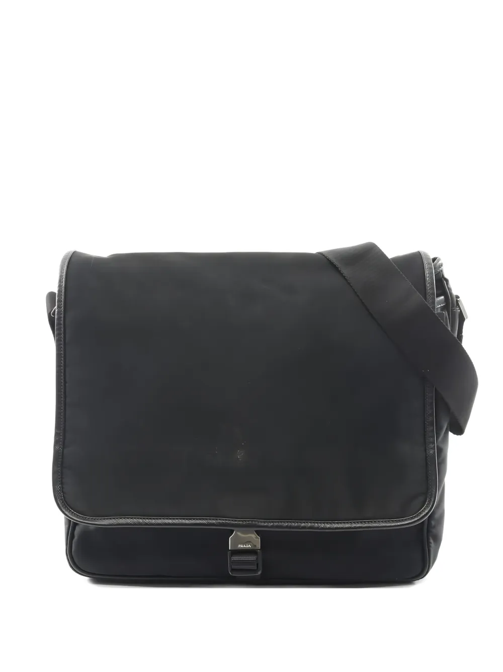 Prada Pre-Owned Borsa a spalla con logo - Nero