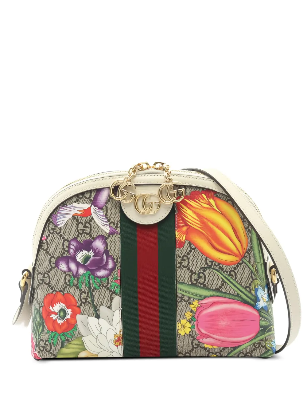 Gucci Pre-Owned 2010s Ophidia shoulder bag - Toni neutri