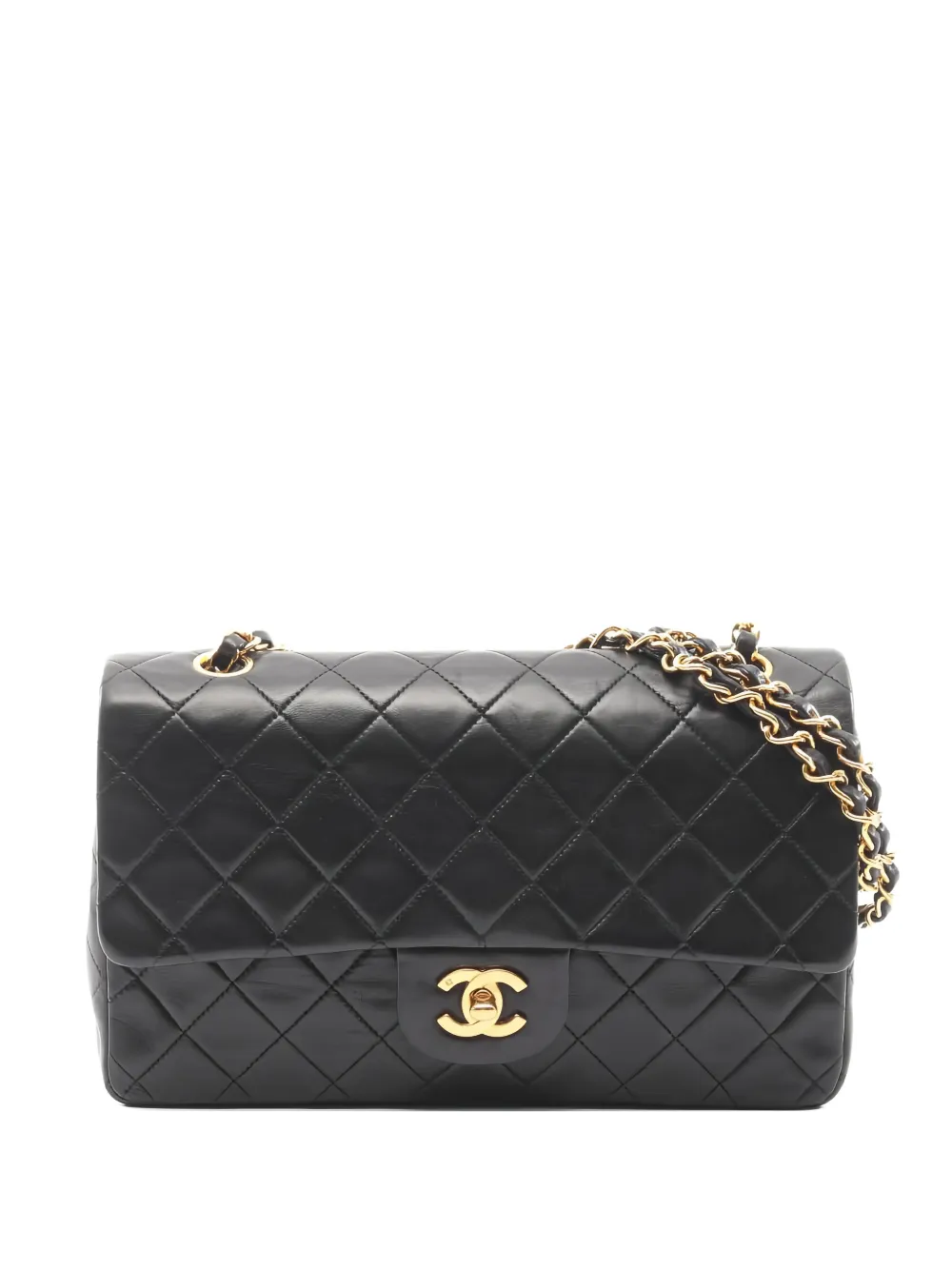CHANEL Pre-Owned 1991-1994 Double Flap shoulder bag - Nero