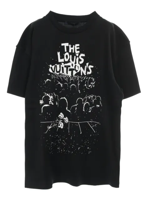 Louis Vuitton Pre-Owned concert-print crew-neck T-shirt